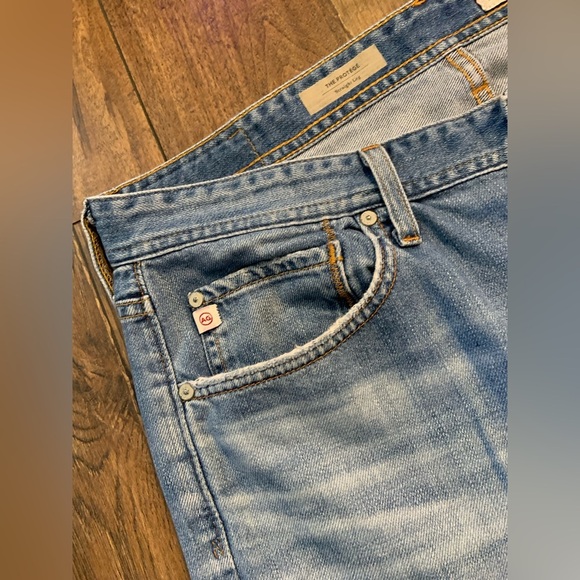 Adriano Goldschmied Men's The Protégé Straight Leg Denim Pant AG Jeans spring - Picture 5 of 10